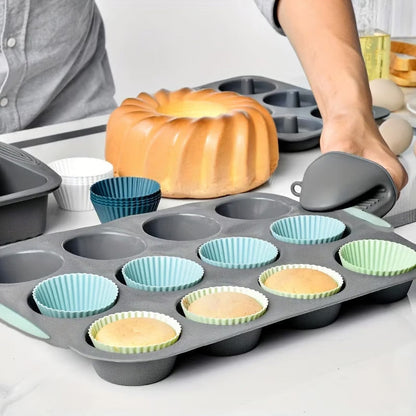 Easy Bake Silicone Cake Mould Set