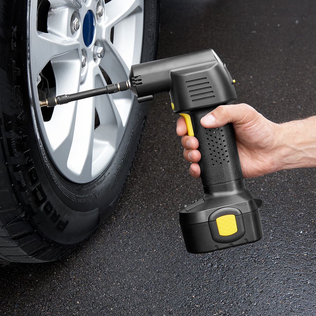 Portable Automatic Tire Air Pump - Fesara