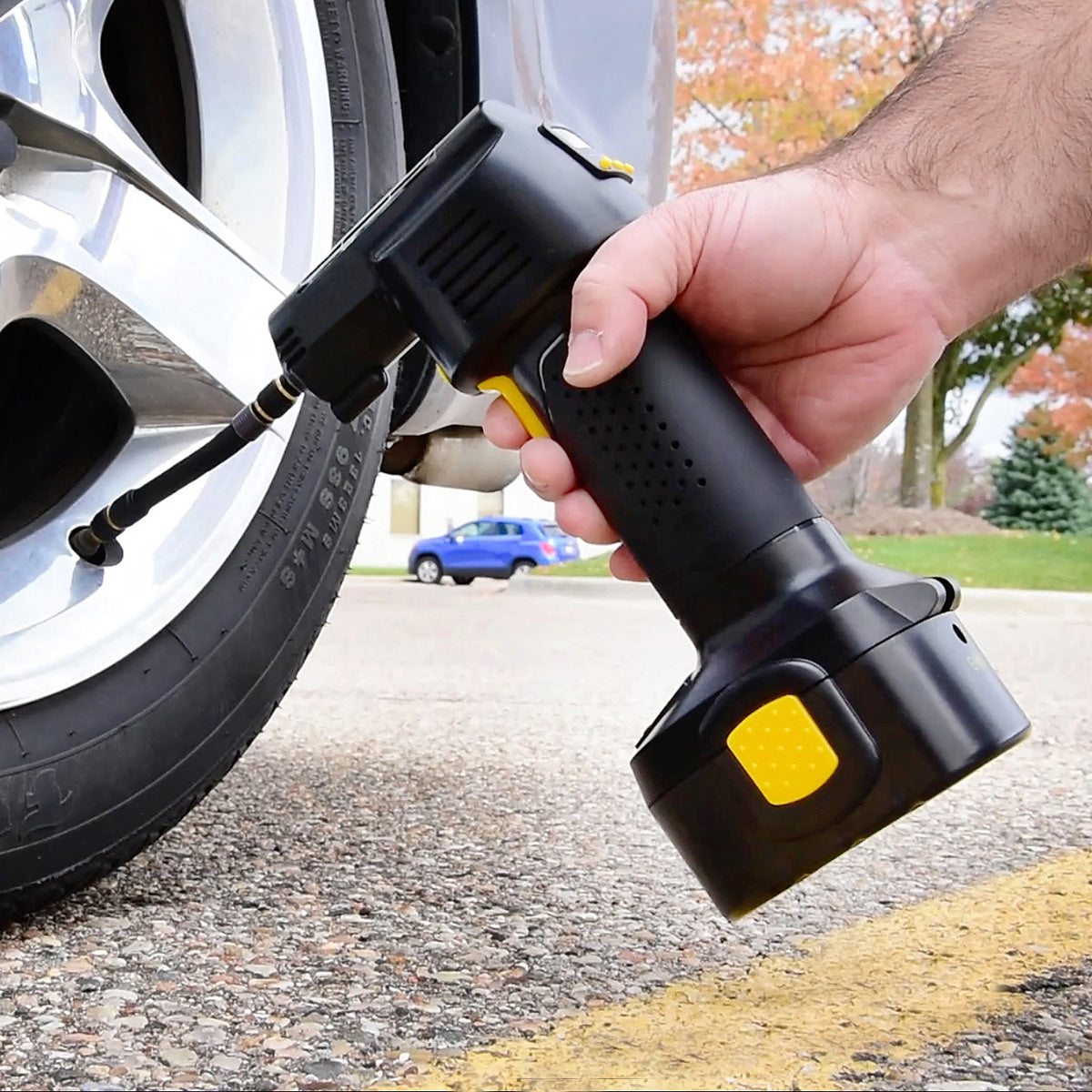 Portable Automatic Tire Air Pump