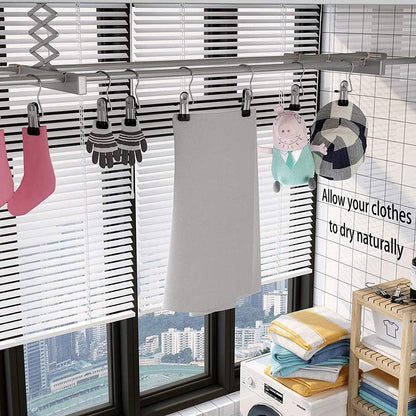 Stylish Closet Hanging Clips Organizer