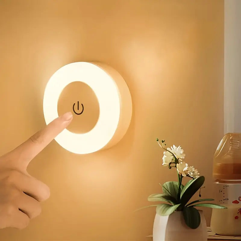 Dimmable LED Bedside Table Lamp with Soft Warm White Light - Fesara