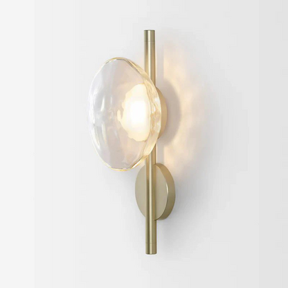 Elegant Glass Panel Wall Light