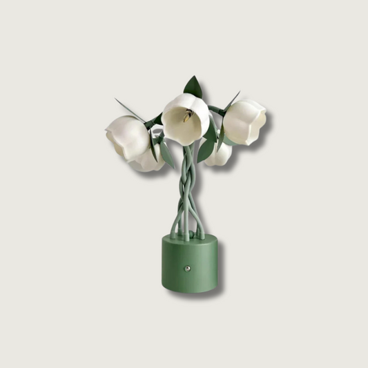 Elegant Flower Desk Lamp - Fesara