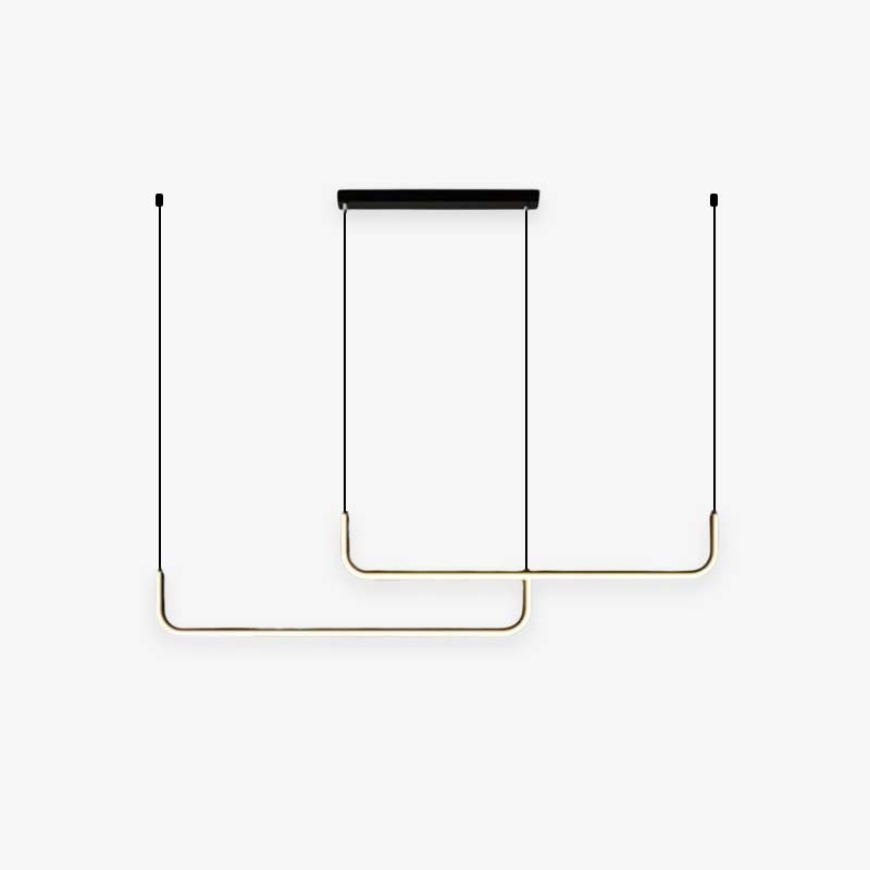 Modern Glass LED Hanging Light
