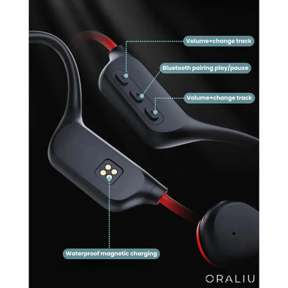 Wireless Sports Headphones for Running and Cycling