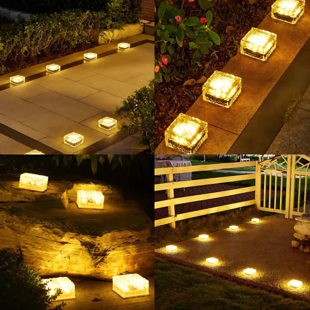 Eco Friendly Solar Garden Brick