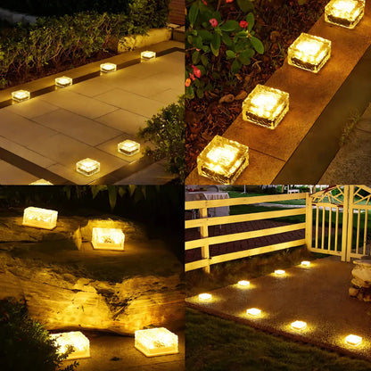 Eco Friendly Solar Garden Brick