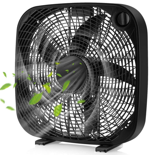 Compact Floor Fan with 3 Speeds and Easy Control - Fesara