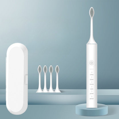 Electric Toothbrush with Replaceable Heads