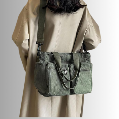 Classic Cotton Tote Bag - Large Capacity Everyday Shoulder Bag