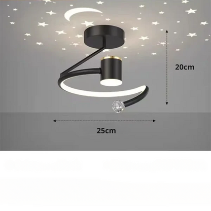 Modern Dimmable LED Ceiling LightFixture
