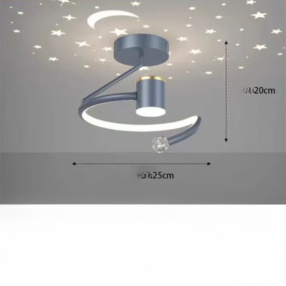 Modern Dimmable LED Ceiling LightFixture