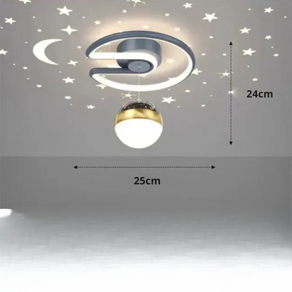 Modern Dimmable LED Ceiling LightFixture