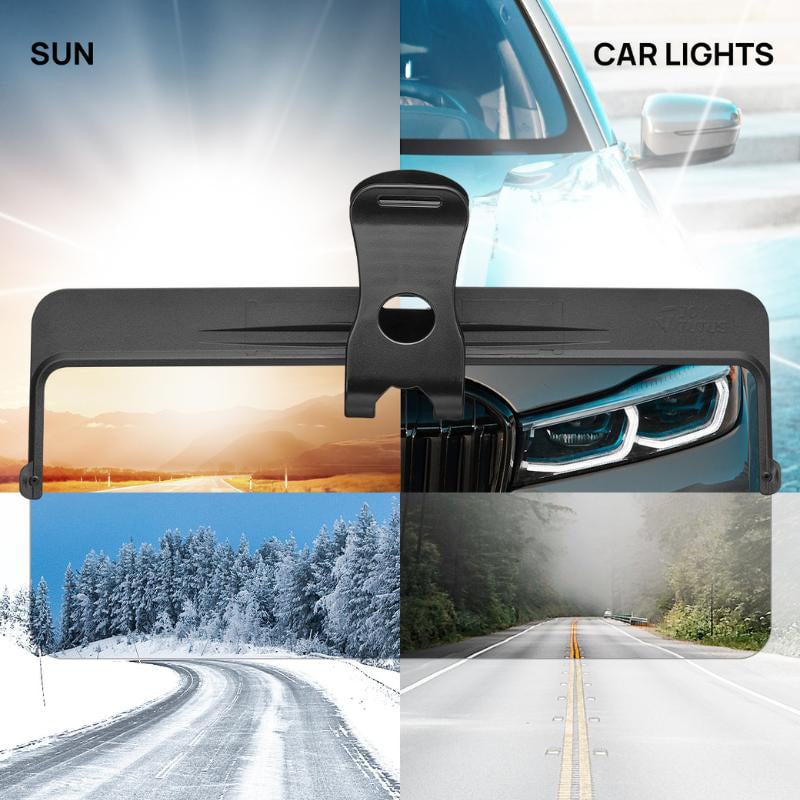 Premium Car Sun Shade With Polarized Glare Blocker