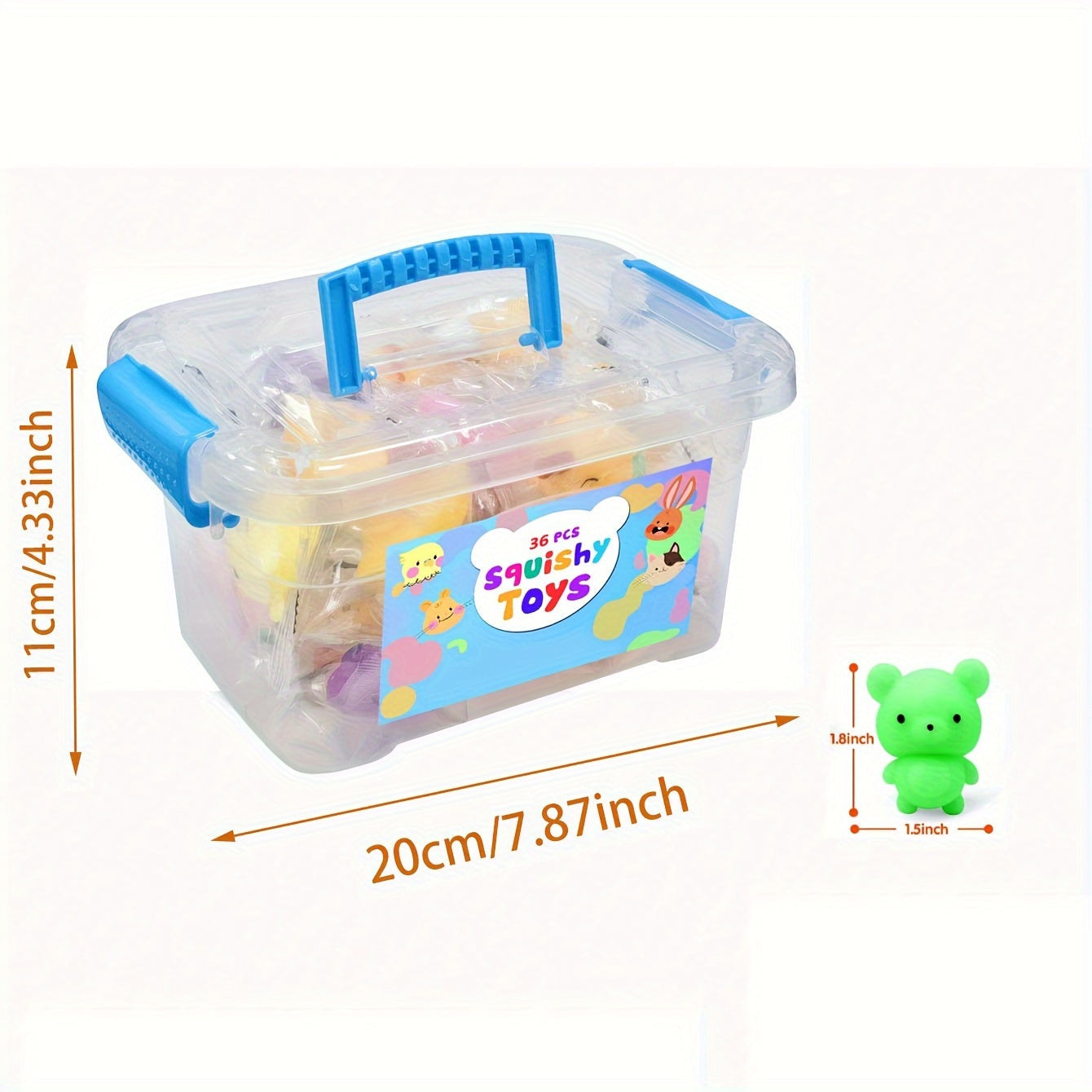Soft Kawaii Squishy Toy Figures