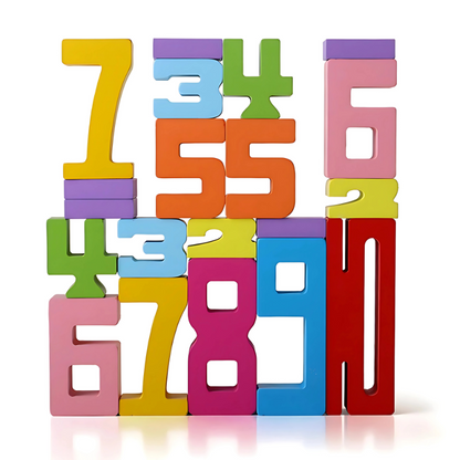 Stylish Number Display Clock