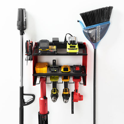 Space Saving Garage Tool Charger Station