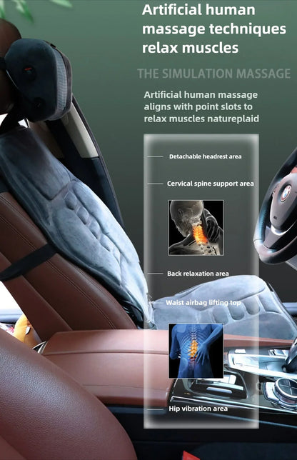 Heated Full Body Massage Chair for Relaxation & Pain Relief