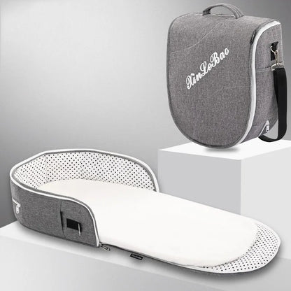 Portable Baby Travel Bed with Net and Carry Bag