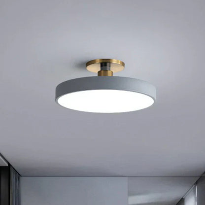 Simple LED Ceiling Lamp Contemporary Home Fixtures