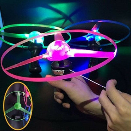 Colorful LED UFO Ceiling Light Toy