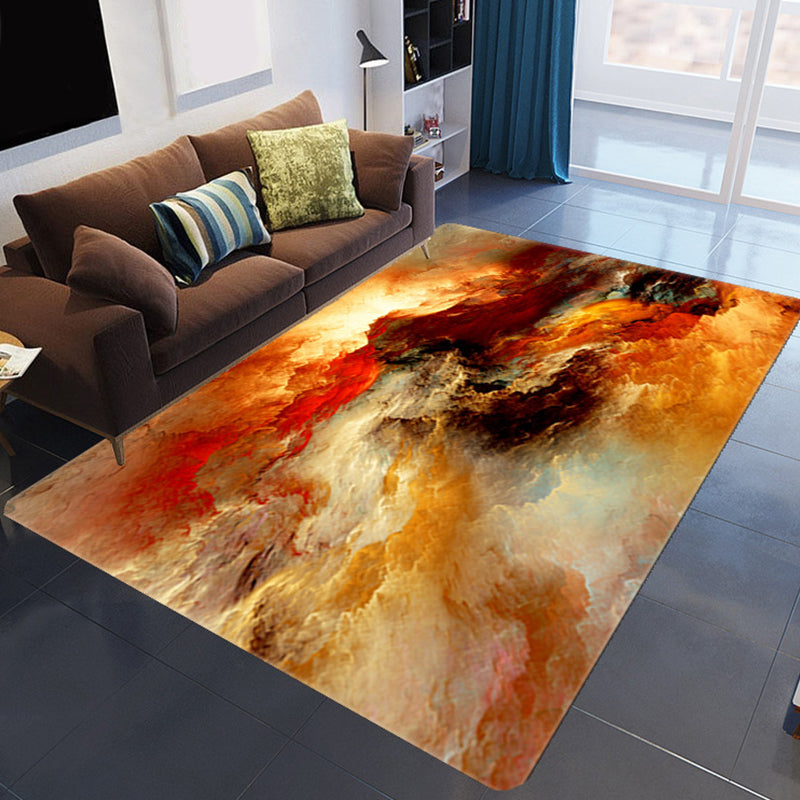 Colorful 3D Cloud Rug Soft Modern Non Slip Living Room Mat