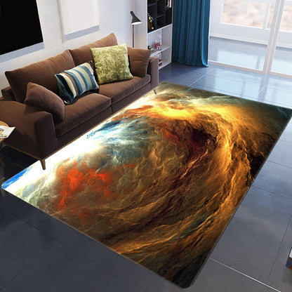Colorful 3D Cloud Rug Soft Modern Non Slip Living Room Mat