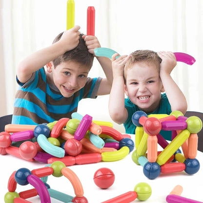 Fun Magnetic Building Blocks STEM Toy for Kids - Fesara