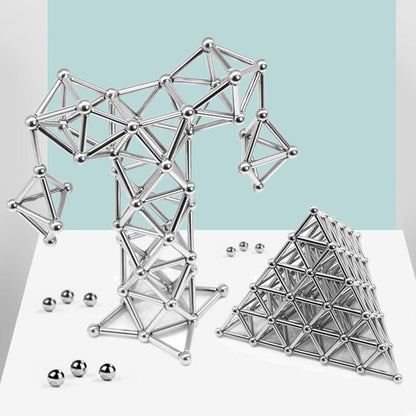 Magnetic Building Blocks Set for Kids DIY Creativity