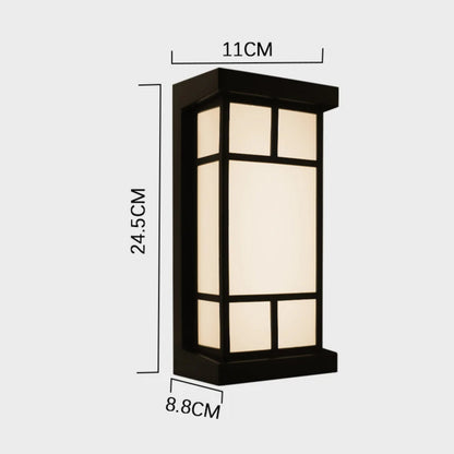 Bright Waterproof Outdoor LED Wall Light with Motion Sensor