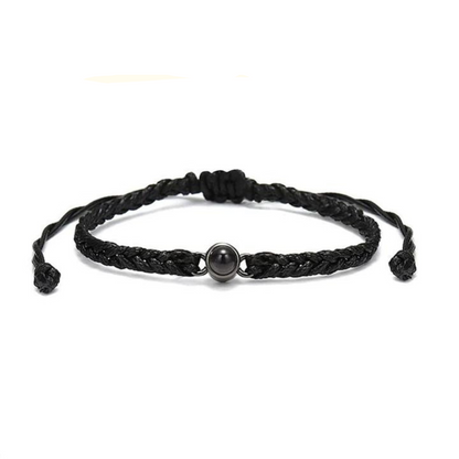 Custom Photo Charm Bangle Bracelet - Fesara