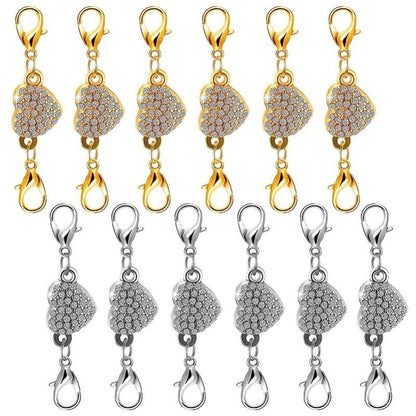 Adjustable Magnetic Jewelry Extender Clasps