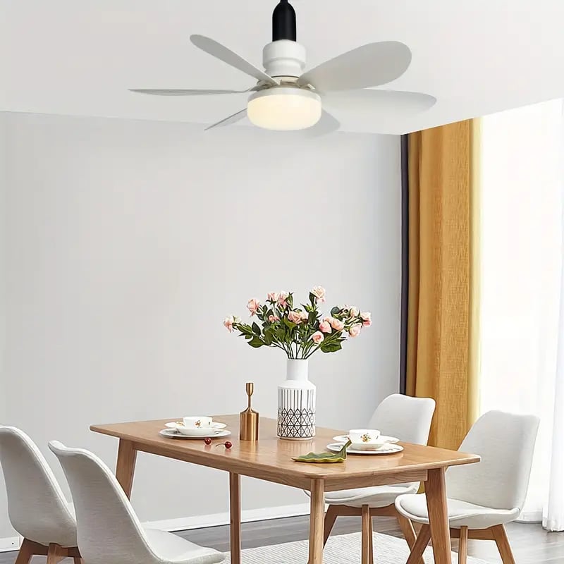 Compact 2-in-1 Ceiling Fan and Light Kit