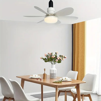 Compact 2-in-1 Ceiling Fan and Light Kit