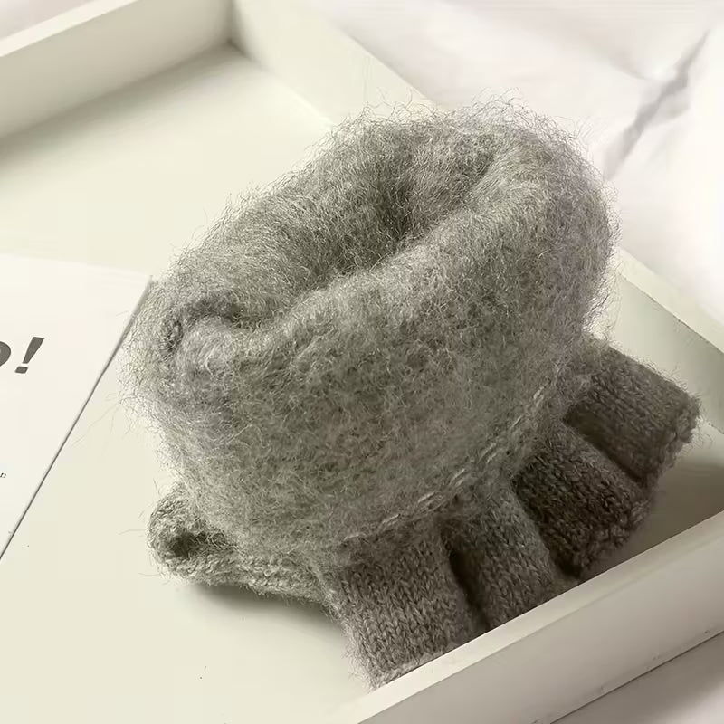 Men's Thermal Insulated Fingerless Gloves