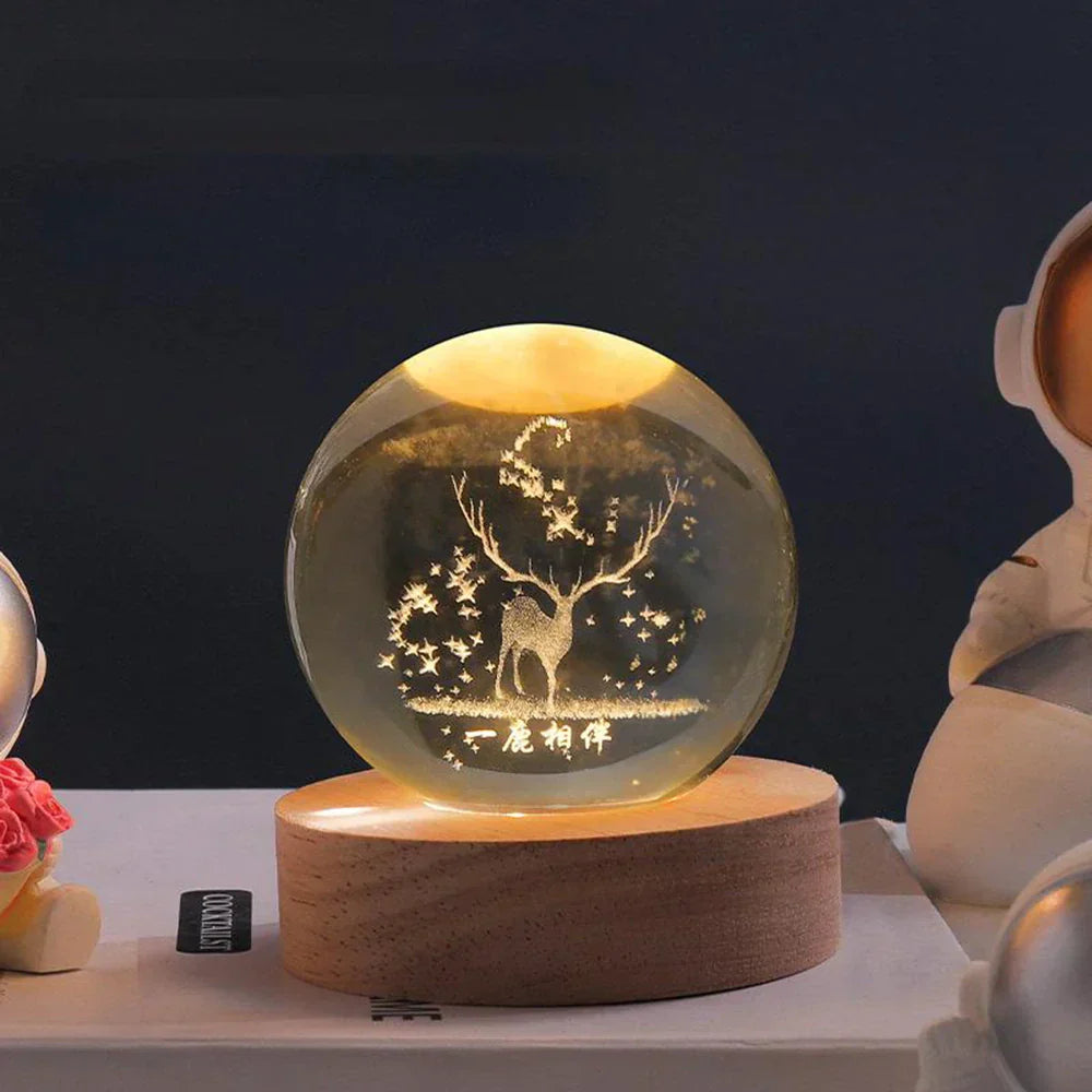Colorful Galaxy LED Night Lamp USB Powered