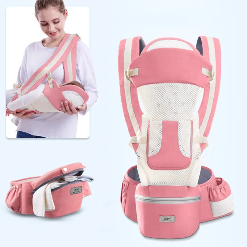 Practical Baby Sling - Ergonomic Carrier with Pocket