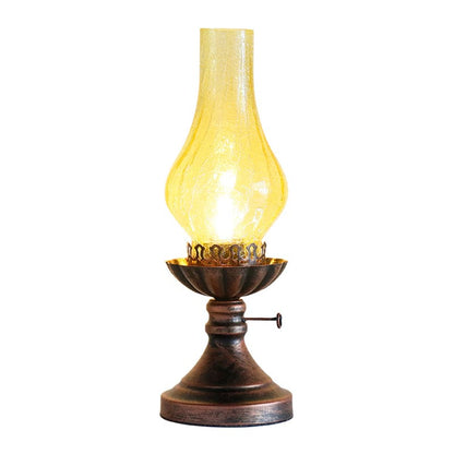Retro Style Glass Table Lamp - Fesara