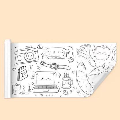 Kids Art Drawing Paper Roll