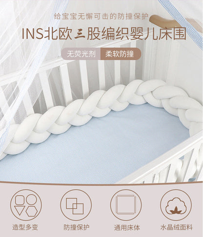Soft Baby Pillow Handmade Crib Cushion