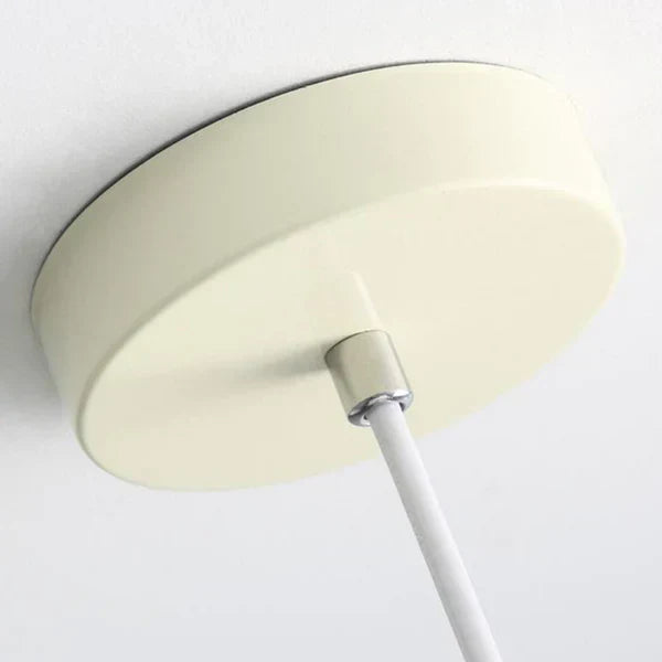 Soft White Floral Pendant Light