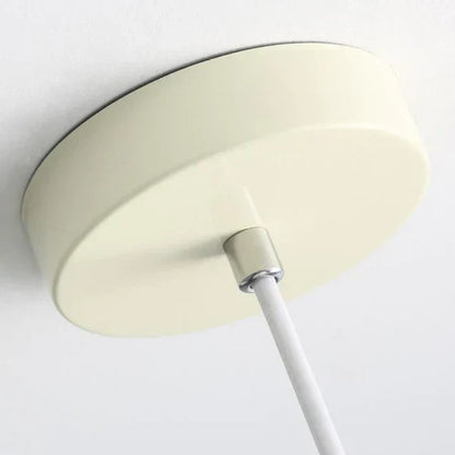 Soft White Floral Pendant Light