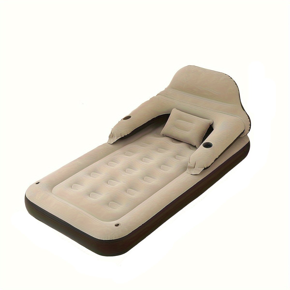 Premium Air Mattress with Back Support for Comfort