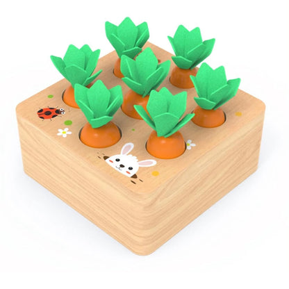 Natural Wooden Toy Veggie Set