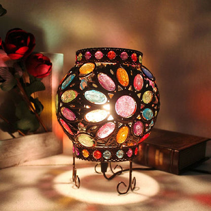 Modern Glass Bead Table Lamp