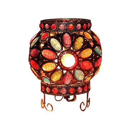 Modern Glass Bead Table Lamp - Fesara