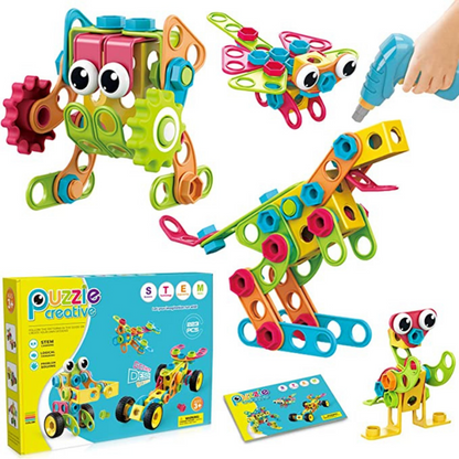 Fesara Constructo Drill Kit for Kids Building Set
