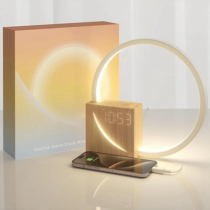 Bright LED Digital Alarm Clock with Touch Control