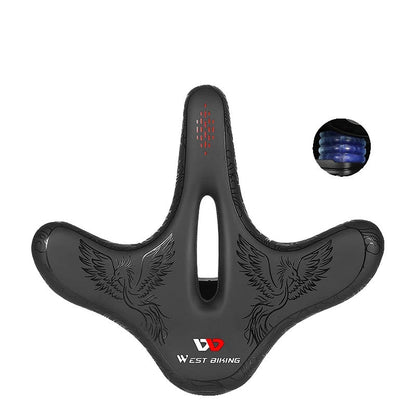 Variant image for Comfortable Ergonomic Bicycle Saddle with Widened Cushion for Long-Distance Cycling – Compatible with MTB, E-Bikes, and More-7