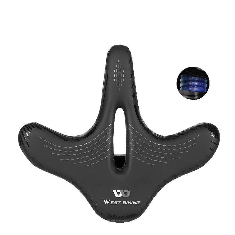 Variant image for Comfortable Ergonomic Bicycle Saddle with Widened Cushion for Long-Distance Cycling – Compatible with MTB, E-Bikes, and More-8
